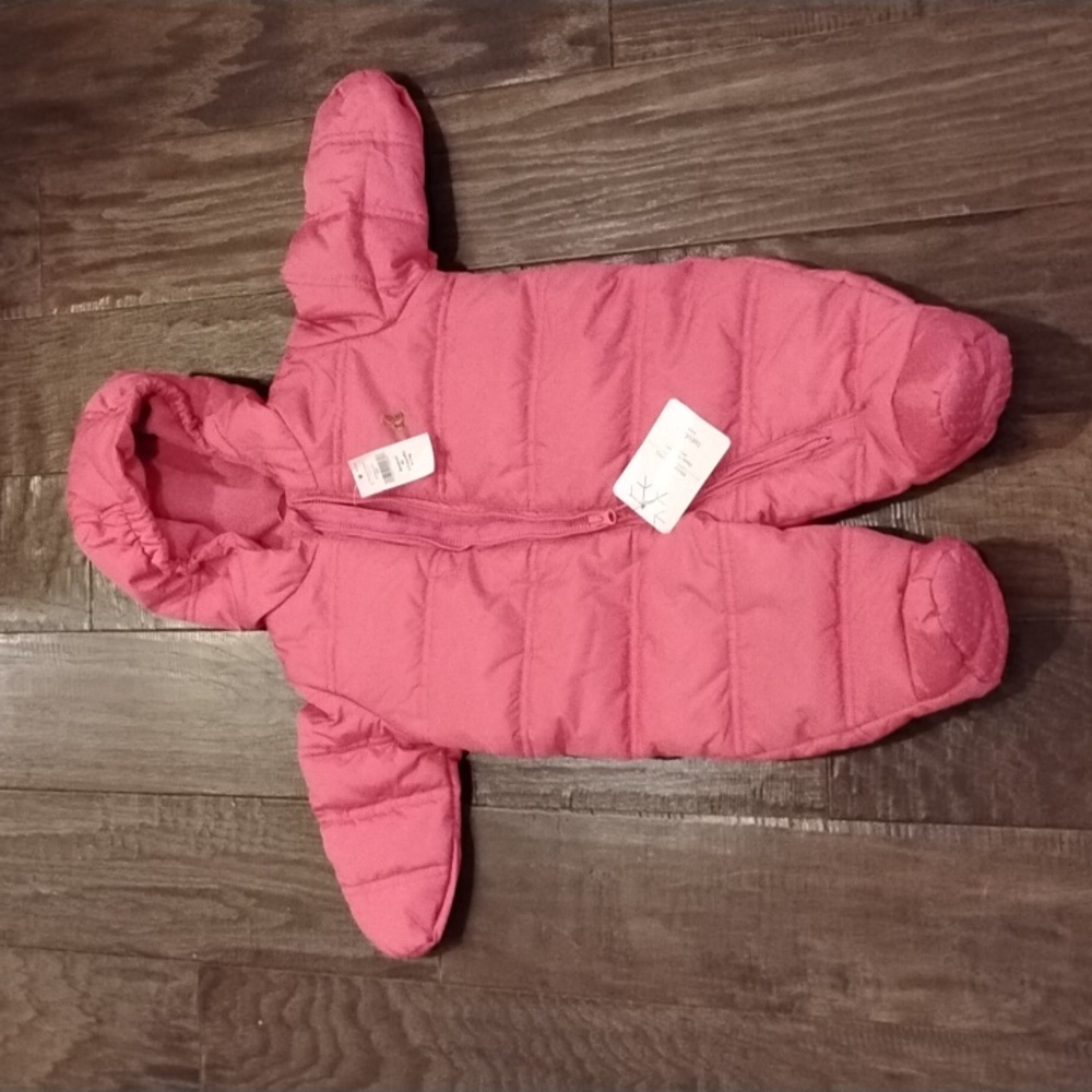 Baby Gap Pink Newborn/3-6 month Snowsuit